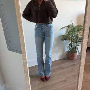 Abercrombie & Fitch 70s Vintage Flare Ultra High Rise Jean